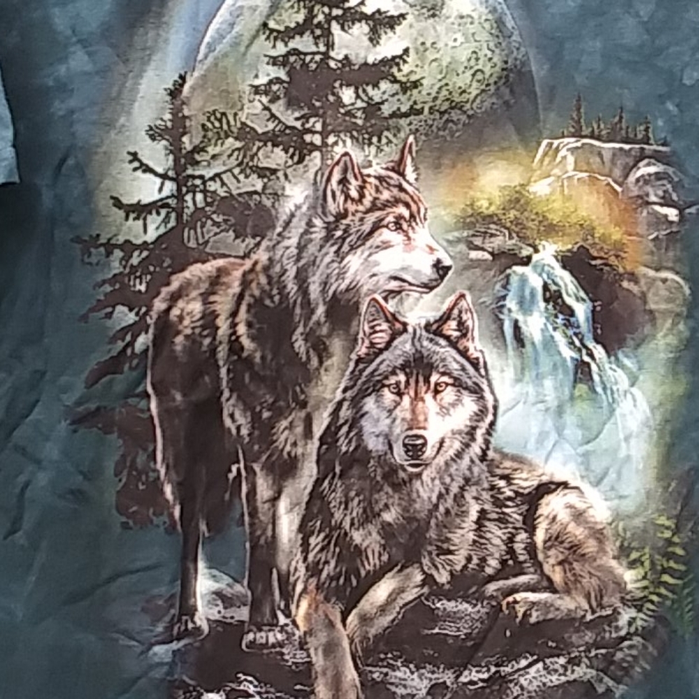 Wolves earth Tee - Picture 2 of 4